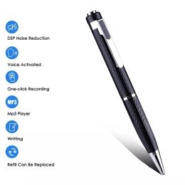 Recorder A5 Min Digital Sound Pen Voice Recorder Professional Dictaphone USB Audio Record HD Noise Reduce Support hidden 8128GB TF Card