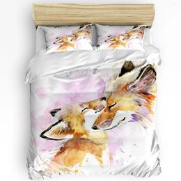 Bedding Sets 3pcs Set Watercolour Father Love Home Textile Duvet Cover Pillow Case Boy Kid Teen Girl Covers