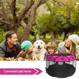 Cat Carriers Up Tent Pet Playpen Carrier Dog Puppies Portable Foldable Durable Kennel House Playground For Puppy Accessories