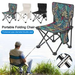 Accessories Portable Camping Chair Strong Loadbearing Capacity Foldable Fishing Chair Outdoor Picnic Tourism Travel Stool Garden Furniture