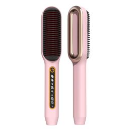 Dryer Multifunctional electric brush hair dryer ion hair straightening curling iron blower comb hot air styling salon tools