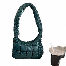 brand Women's Shoulder Bag Soft Leather Girl Lightweight PU Handbag Luxury Women Dinner Model Underarm Bag Fi Versatile g1VI#