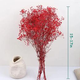 Decorative Flowers Dried Flower Bouquet Valentine Day Gift Wedding Home Decor For Po Props Decoration Natural Gypsophila Paniculata Baby