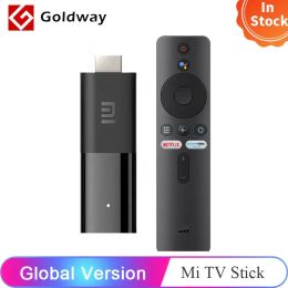 Control Global Version Xiaomi Mi TV Stick Android TV 9.0 Smart 1080P 1GB RAM 8GB ROM Bluetooth 4.2 Mini TV Dongle Wifi Google Assistant