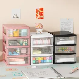 Drawers Desktop Storage Box Drawer Type Storage Cabinet Office Desk Storage Box Cosmetics Box Stationery Debris Storage Rack