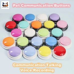 Aids Pet Buttons for Communication Talking Voice Recording Dog Speaking Recordable Buttons Cat Training Buttons Funny Gift for Answer