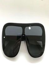 Women Dakota TM TF 0559 Shiny Black Plastic Sunglasses Light Grey Gradient Sunglasses With original Case7527022