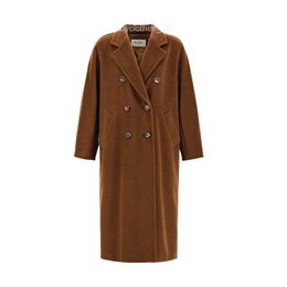 Casaco de casaco de marca casaco de casaco de casaco maxmaras casaco feminino madame clássico casaco longo