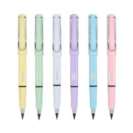 New Technology Unlimited Writing Eternal Pencil Inkless Novelty Fashion Pen Art Sketch Painting Supplies Kid Gift School Stationery LL