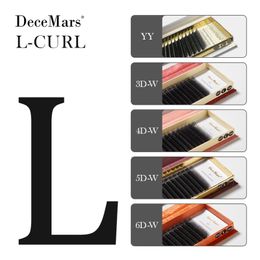 DeceMars Lcurl YY 3D 4D 5D 6D Eyelash 12 Lines y240407