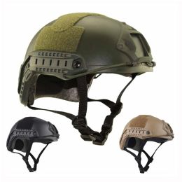 Helmets War Game Helmet Army Airsoft Mh Tactical Fast Helmet Protection Lightweight for Military Airsoft Paintball Hunting Shooting