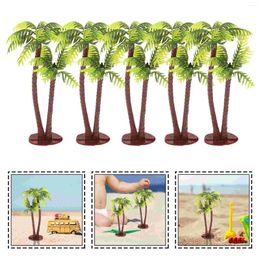 Decorative Flowers Tree Decor Architecture Trees Pots Bonsai Craft Scenery Landscape DIY House Resin Decoration Palm