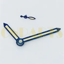 Watch Repair Kits Blue Trim Arrow Shaped Yellow Lume Hands For ST3600/ST3620/ETA6497/6498