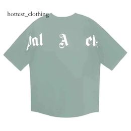 Palm Mens T Shirts Summer Mens T Shir Graffii T Shir Ciy Designer Limied Inkje Leer Prining Womens Tees765 371