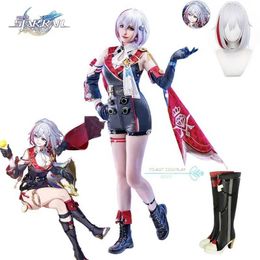 Anime Costumes Topaz Honkai Cosplay Honkai Star Rail Topaz Cosplay Come Game Outfits For Carnival Women Sexig roll Play Suits Party Clothes Y240422