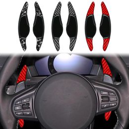 1 Pair Carbon Fibre Paddle Shifter Extension Replacement for Toyota GR Supra