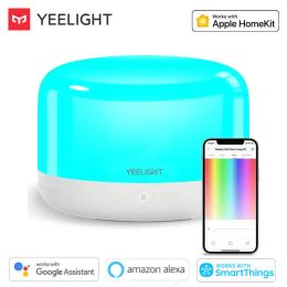 Control Yeelight LED Smart Lamp D2 Colour Ambiance Table Night Light WiFi App Control Dimmable Work With Homekit Google Home Alexa Mijia