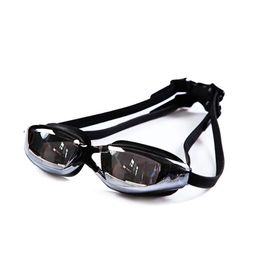 MAXJULI Professional Anti Fog Swimming Goggles Coating Swim Glasses Men Gafas Natacion Armacao De De Grau Masculino 9011A 240417