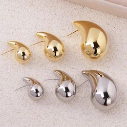 Stud Earrings Korean Creative Fashion Droplet Minimalist Temperament Anniversary Gift Party Jewellery Accessories