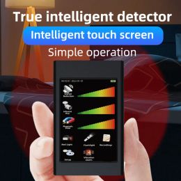 Cameras 3.2Inch Touch Hidden Camera Radar Detector,Vehicle GPS tracker Wifi Net GSM Sim Phone Signal Mini Spy Bug AI intelligent Finder