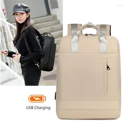 Backpack Zkxqz Women Backpacks For Teenage Students School Bag Girls USB Charging Laptop Ladies Mochila Travel Bagpack Sac