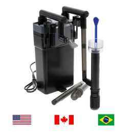 Heating SunSun 110v Hang On Waterfall Filter With Skimmer 500l/h Aquarium Tank Multistage Fish Filter Adjustable Flow HBL 801 802 803