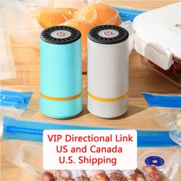 Sealers VIP Link US and Canada Mason Jar Vacuum Sealing Machine Food Storage Heat Resistant for Wide Mouth Kitchen Gadgets