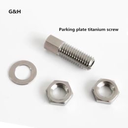 Lights 1 set folding bike titanium screw ultralight for brompton parking plate titanium screw