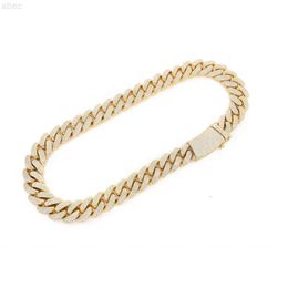 20mm Miami Cuban Link Necklace 14k Hip Hop Iced Out Jewellery Bling Vvs Moissanite Diamond Miami Cuban Link Chain Necklace Men