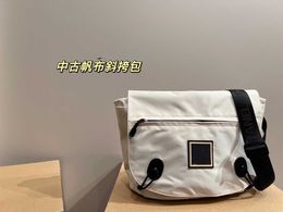 Tote bag high definition Spring and Summer Canvas Large Capacity Small Fragrance Sports Middle Ancient Square Design Sweet Cool Wind Crossbody Postman