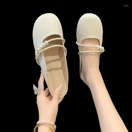 Slippers Ladies' Mules For Women 2024 Cover Toe Pantofle Luxury Slides Low Cross-Tied Designer Rubber Narrow Band PU Leather
