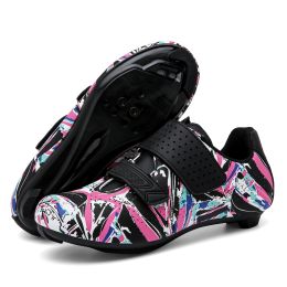 Footwear Fashion Women Cycling Shoes Professional Mtb Shoes Comfortable SelfLocking Bicycle Racing Bike Shoes Road Ladies Sneakers