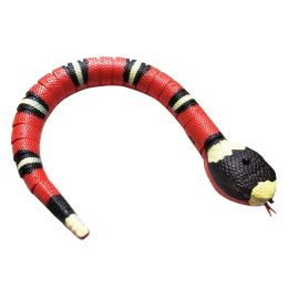 Toys Smart Sensing Convenient Snake Toys USB Rechargeable Automatic Funny Cat Game Interactive Toys Electric Training Pet Accessories
