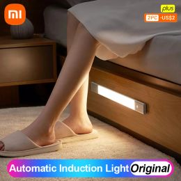 Control Xiaomi Ultrathin Wireless Sensor Light Automatic Smart Induction Night Light LED Dormitory Bedroom Kitchen Stairs Wardrobe Lamp