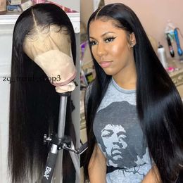 Lace Front Human Hair Wigs Pre Plucked 13x4 Brazilian Hd Frontal Straight Lace Front Wig Human Hair Wigs Glueless Full Lace Wigs 31