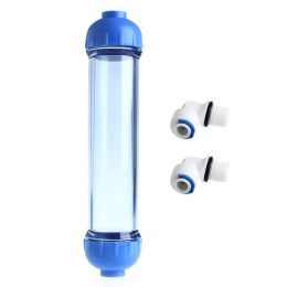 Purifiers Water Filter Housing DIY Fill T33 Shell Filter Tube Transparent Reverse Osmosis