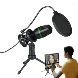 Microphones Podcast Microphone USB Streaming Kit Home Stereo MIC Desktop Tripod For PC YouTube Video Recording