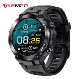 Control Lemfo Lemk37 Gps Smart Watch Men Outdoors Sport Smartwatch Ip68 Waterproof 480mah 40 Days Standby 360*360 Hd Screen Trex 2
