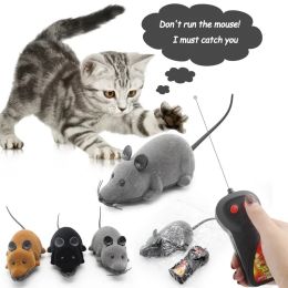 Toys Pet Cat Toy Mechanical Motion Rat Wireless Remote Electronic Rat Kitten Novelty Funny Pet Supplies Pets Gift Cat Toys Cat Puppy