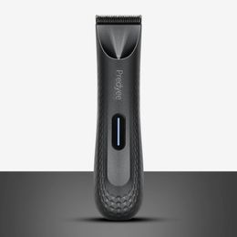 Electric Groyne Hair Trimmer for MenBody Groomer Pubic Waterproof Hair TrimmerReplaceable Ceramic Blade 240408