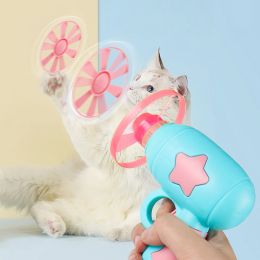 Toys Funny Cat Interactive Teaser Training Toy Creative Kittens Mini Bamboocopter Games Toys Pets Supplies Accessories Toys For Cat