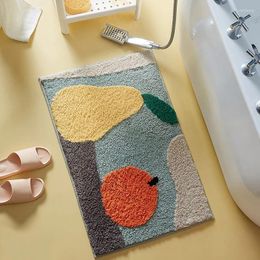 Carpets Fruit Area Rugs Bathroom Carpet Anti Slip Geometric House Entrance Kitchen Rug Floor Mats Welcome Doormat Home Decor