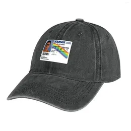 Berets Mclovin Fake ID Cowboy Hat Cosplay Men's Caps Women's