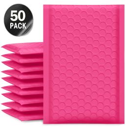 Bags 50 Pcs Delivery Package Packaging Pink Small Business Supplies Envelopes Shipping Packages Bubble Envelope Packing Bag Mailer