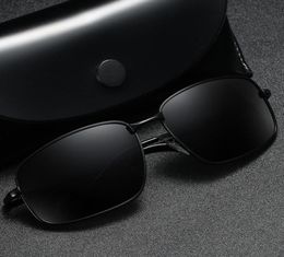 Mens Polarized Sunglasses Driving Fishing Eyewear Brand Designer Square Classic Sun glasses for Men Women Eye Glasses UV4004540191