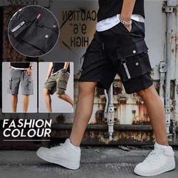 Men's Pants Cargo Shorts Mens fashion summer ins casual pants students trend port wind pants Y240422