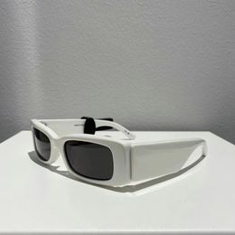 White/Grey Rectangular Womens Sunglasses 0260 Men Summer Shades Sunnies Lunettes de Soleil UV400 Eyewear