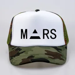 Ball Caps Summer Trucker Cap 30 Second To Mars Printed Baseball Fashion Cotton Band Fan Men Women Mesh Dad Hat