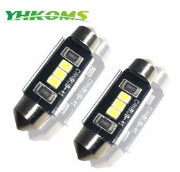 YHKOMS 4 Pcs C5W C10W Festoon 28mm 31mm 36mm 39mm 41mm 44mm LED Reading Light Dome Auto Interior Light Canbus Car LED Lamp 12V3638602