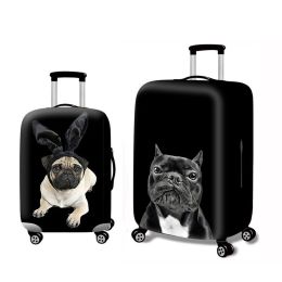 Accessories Animal Pattern Luggage Protective Cover Washable Suitcase Protector Antiscratch Travel Trolley Cover Fits 1830 Inch Case